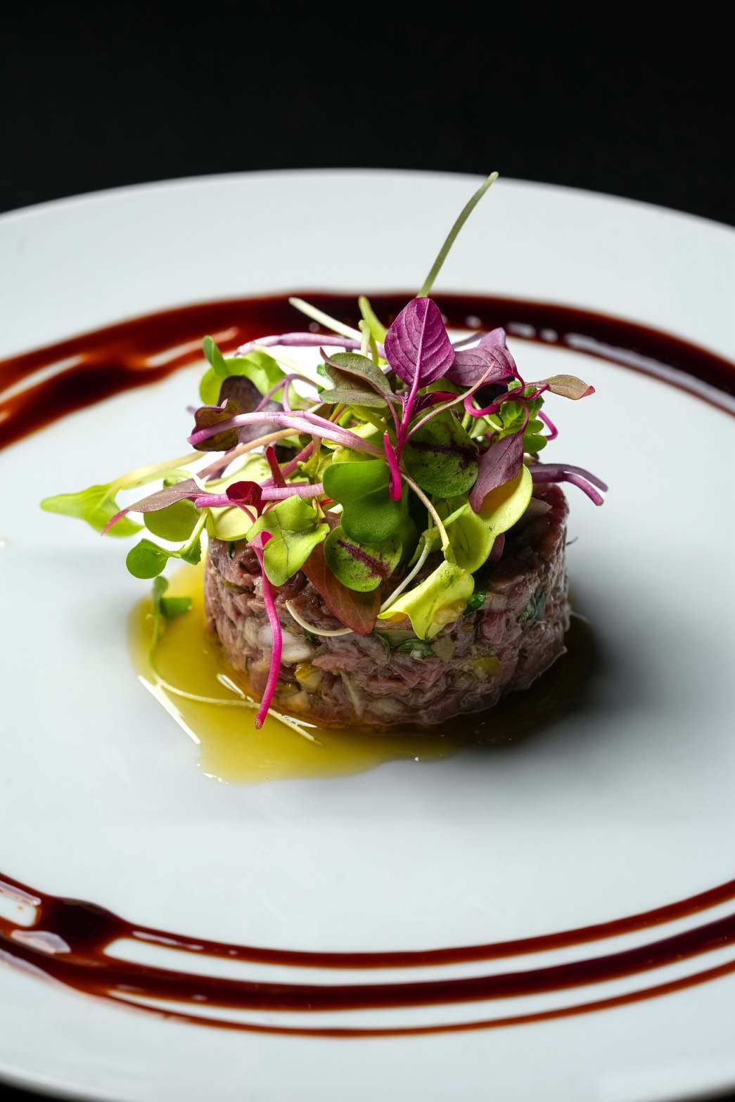 鹿肉のタルタル